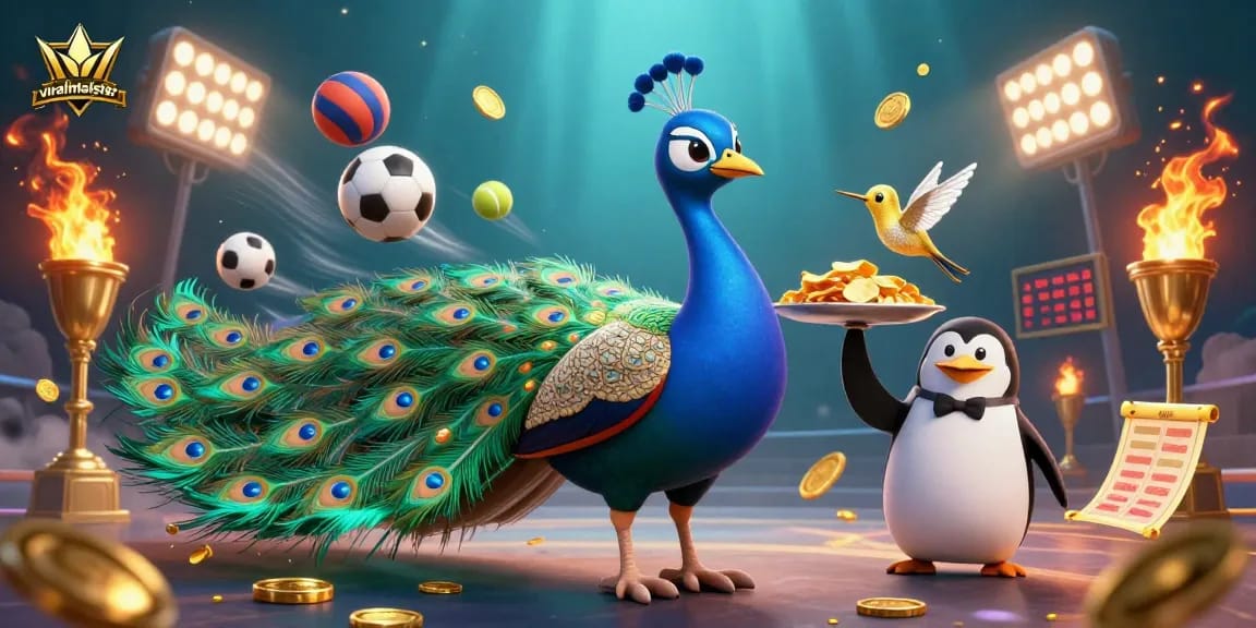 Engage in thrilling sports betting experiences with viralmeister's vibrant characters and visual elements.