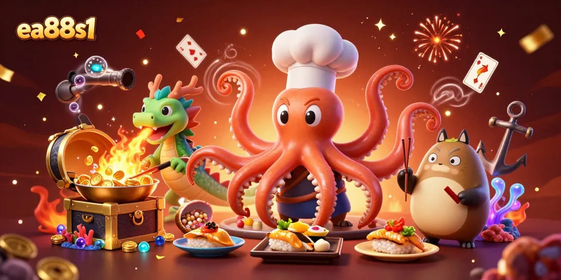 Experience thrilling gameplay at ea88s1 with vibrant casino elements and dynamic characters.