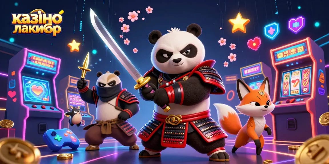 Engage in thrilling gameplay at казино лакибир with dynamic characters and vibrant casino elements.