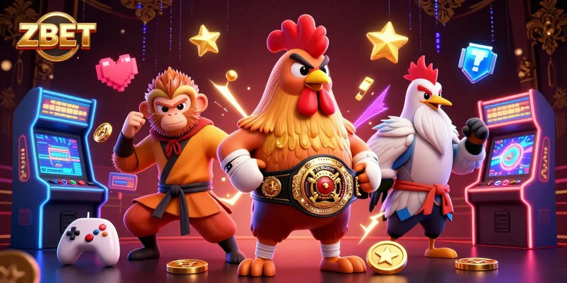 ZBET engaging players in a thrilling casino scene with dynamic game elements