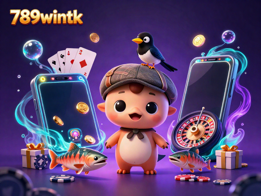 Experience exhilarating wins with 789wintk's vibrant jackpot slot games featuring cartoon characters.