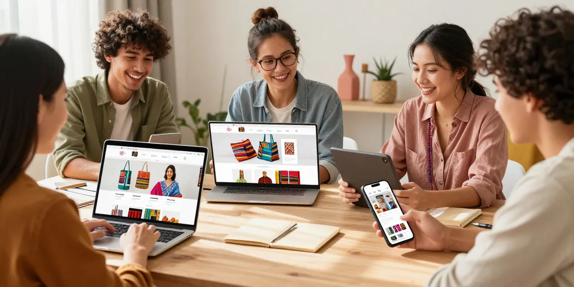 Online shopping with rokok88 showcasing local products in a vibrant home setting.