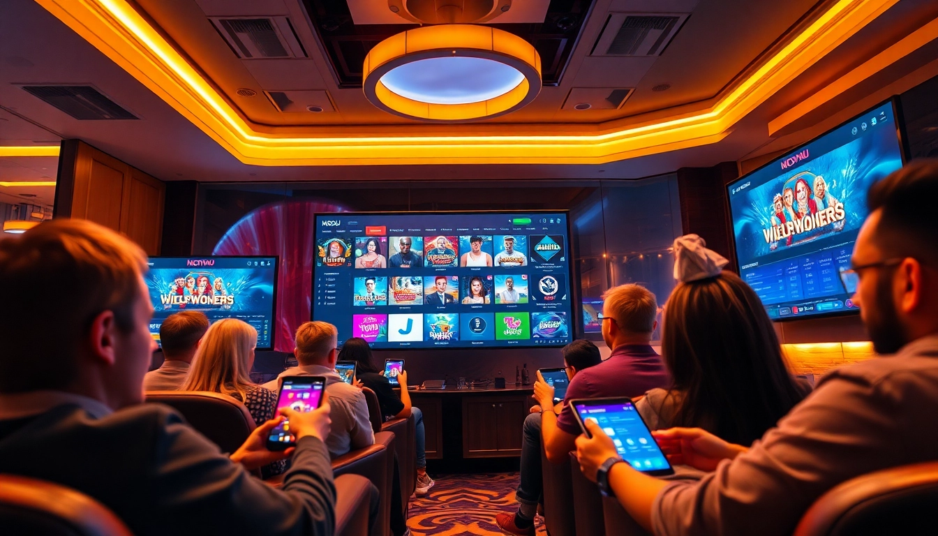 NOHU online gaming portal showcasing a vibrant digital interface with various games.