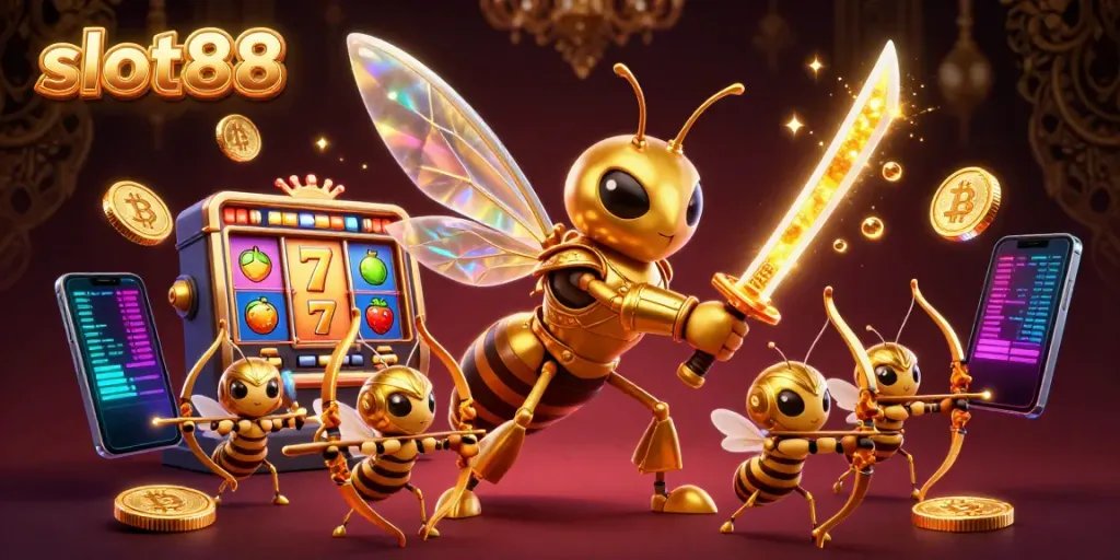 Spin the reels with slot88, where thrilling jackpots and lucky symbols await!