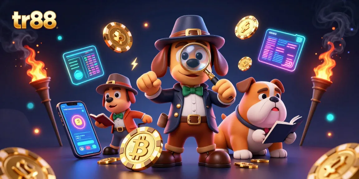 Join the adventure at tr88 while the detective and bulldog uncover a golden poker chip clue.