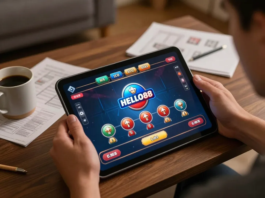 Engaging gameplay on HELLO88 platform showcasing an online casino experience