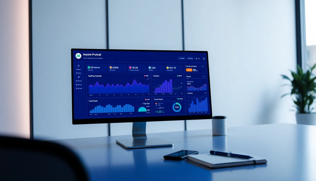 Anyone Protocol Dashboard showcasing user-friendly staking rewards analytics in a modern workspace.