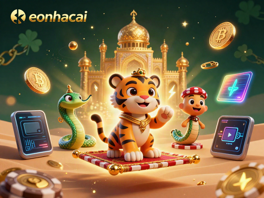 Experience thrilling gameplay with keonhacai in a magical scene filled with vibrant characters and dynamic casino elements.