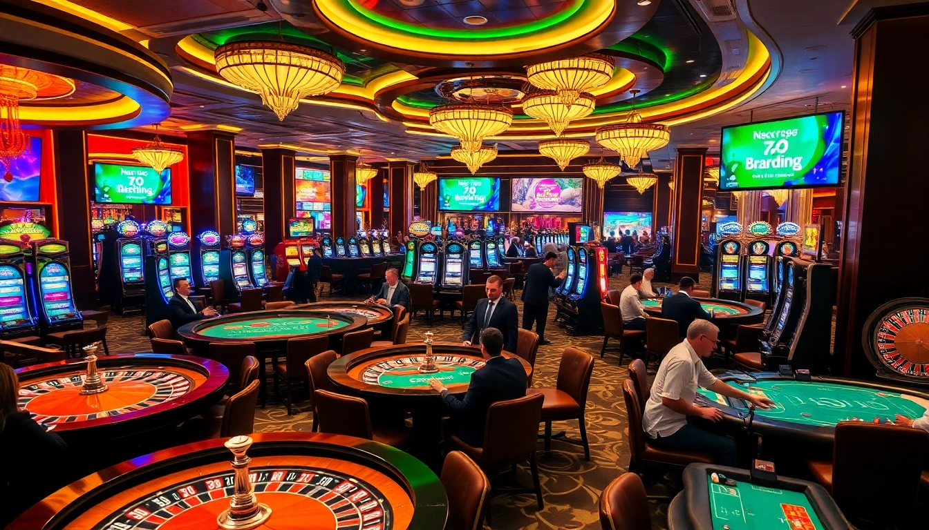Experience the thrill of gambling at 79king with vibrant casino tables and engaging players.