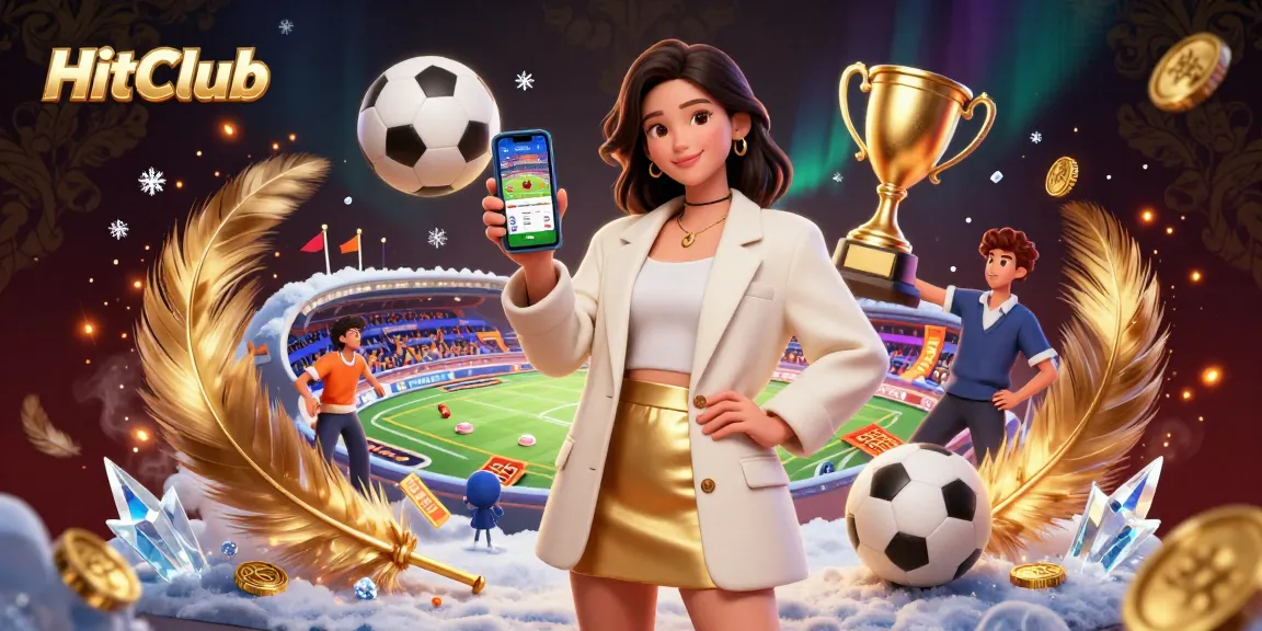 HitClub offers a vibrant sports betting experience with dynamic visuals of games and community.