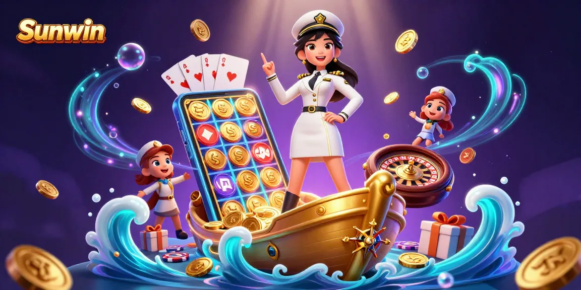 Experience exhilarating wins with Sunwin through colorful slot games and casino excitement.