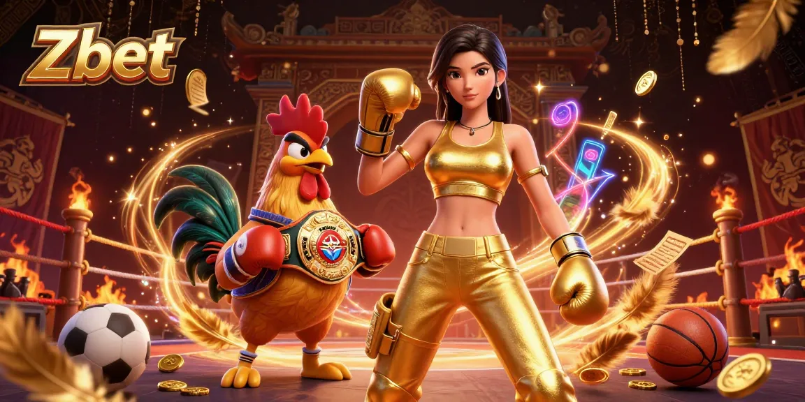 Place bets on Zbet with captivating visuals of intense sports action and betting excitement.