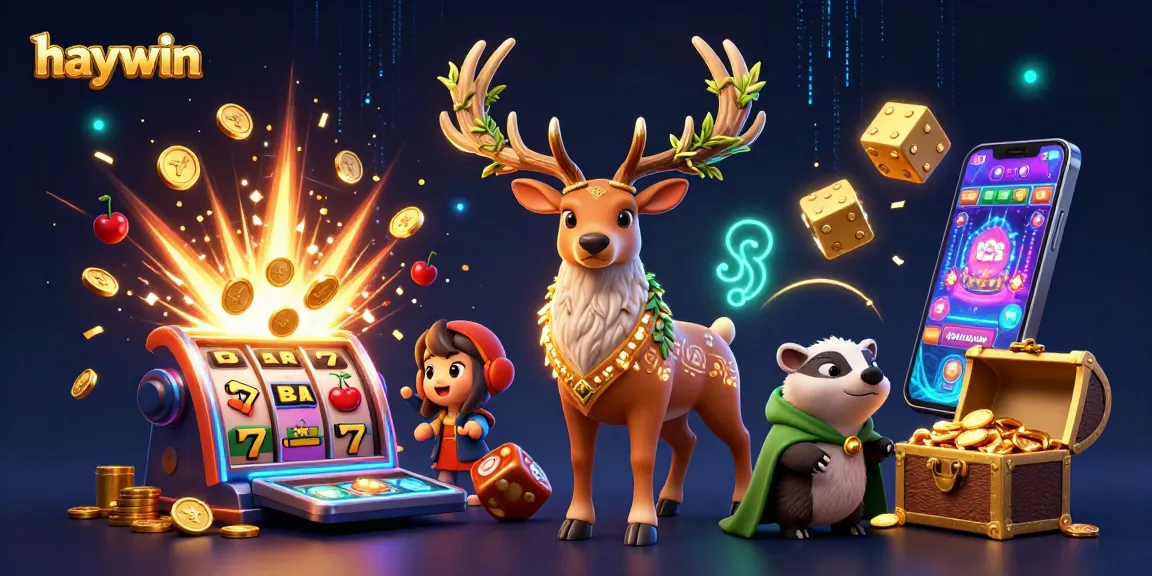Unlock exciting rewards with the haywin slot machine bursting with coins and mystical characters.