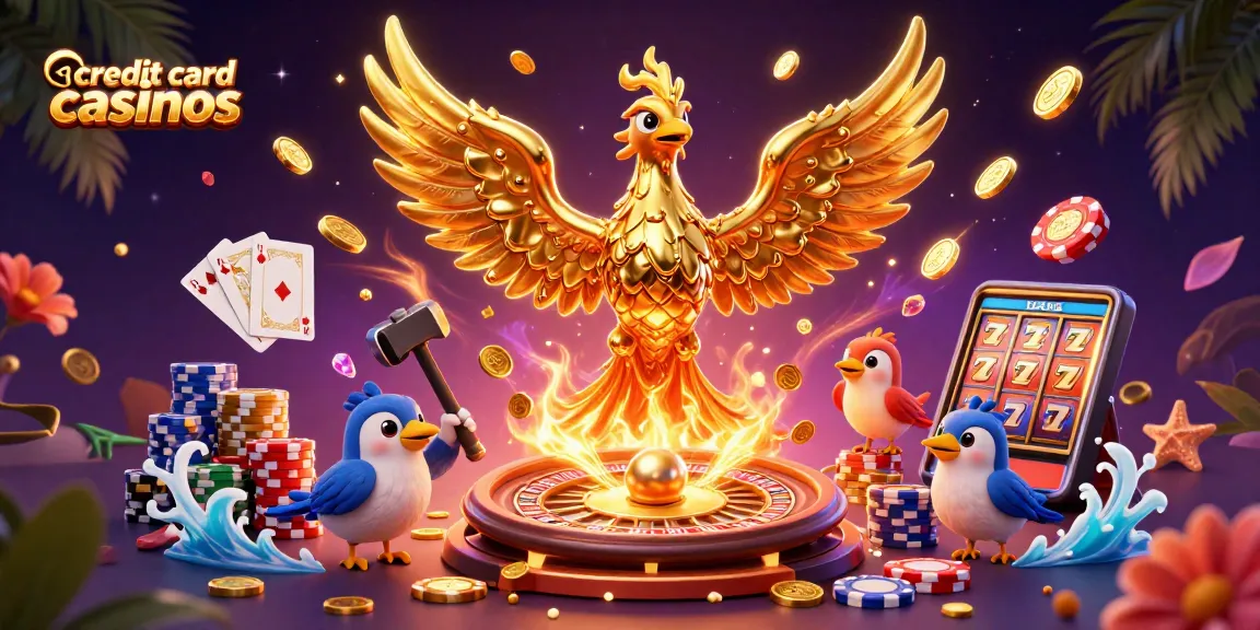 Experience the thrill of credit card casinos with vibrant games and golden rewards.