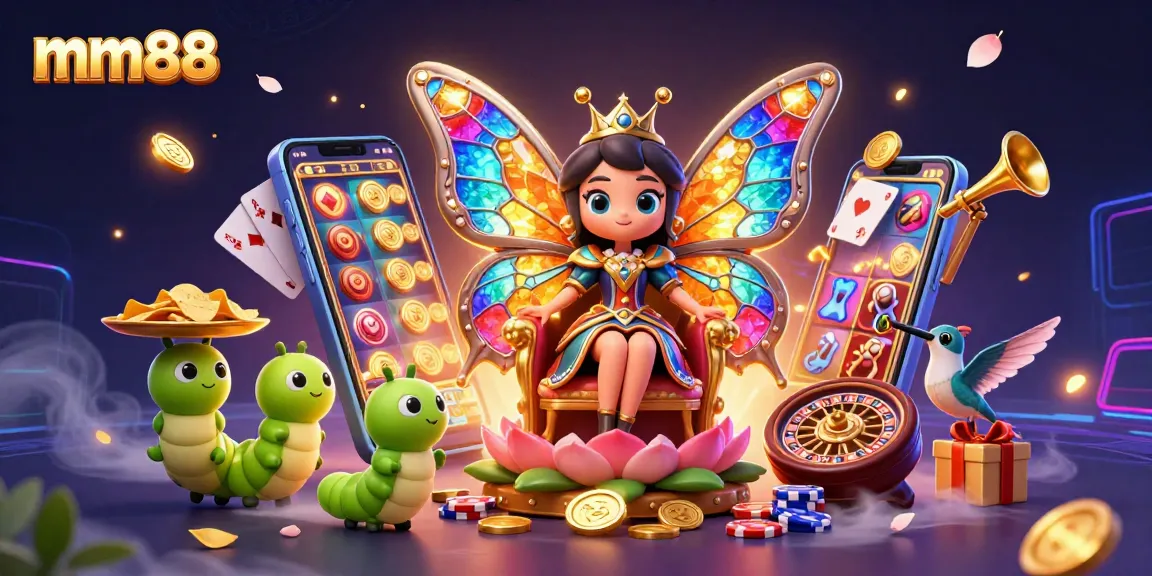 Spin reels and win at mm88 with vibrant casino games and a magical atmosphere.