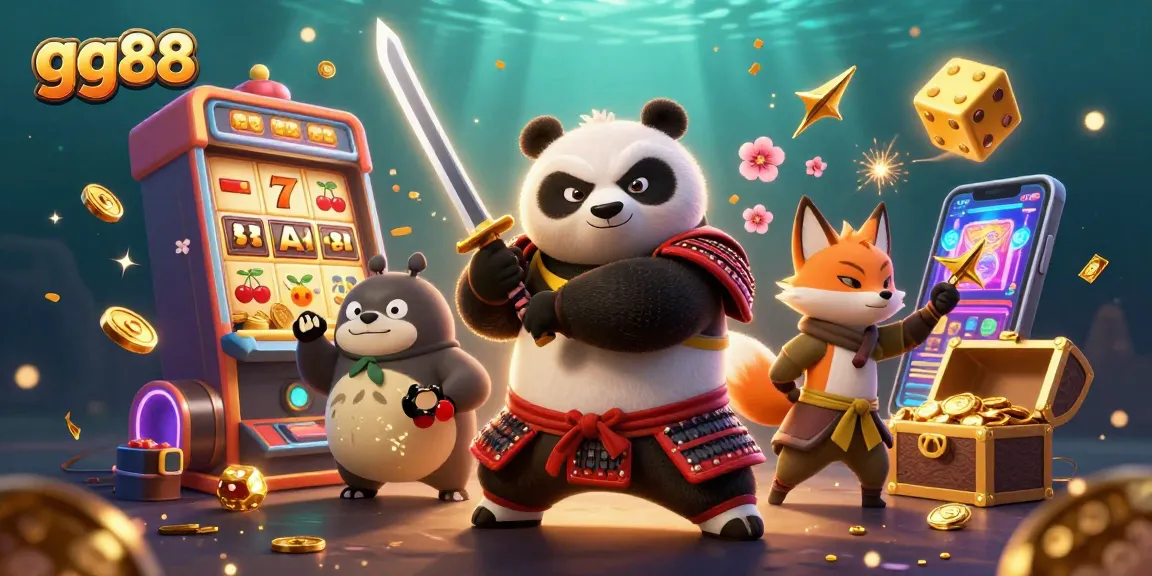 Win big with gg88's exciting slots and jackpot thrills in this vibrant casino scene.